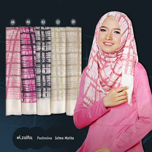 Pashmina Terbaru Cantik Elzatta Selma Malita Jual Kerudung Cantik Terbaru Elzatta Selma Malita