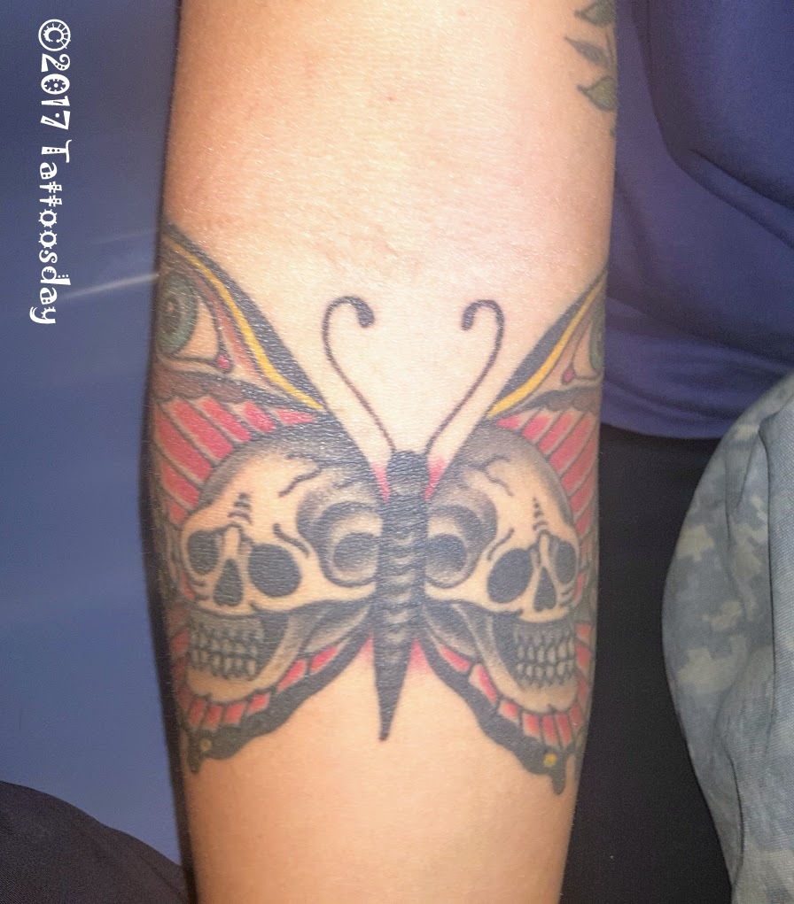 The Game Butterfly Tattoo
