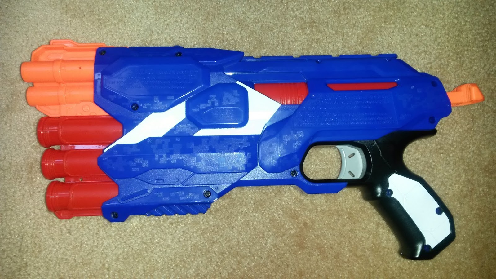 Outback Nerf Review Nerf Elite DualStrike (grey trigger)