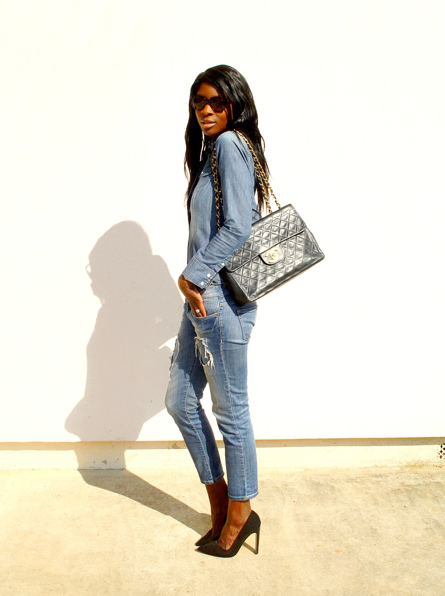 total-look-denim-sac-chanel-jumbo-xl total-look-denim-sac-chanel-jumbo-xl