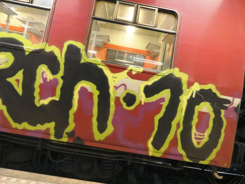One Spliff A Day Keeps The Evil Away ONE SPLIFF A DAY KEEPS THE EVIL AWAY Art on Train