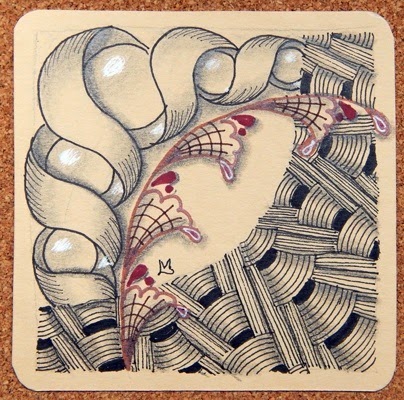 Tile String Tickled To Tangle: