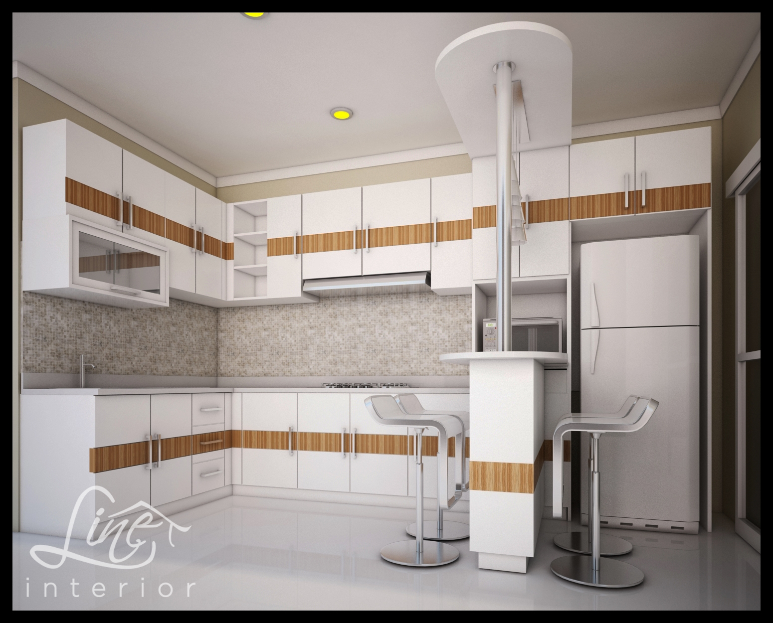 Desain Dapur Malang Jasa Pembuatan Mini Bar dan Kitchen Set Malang