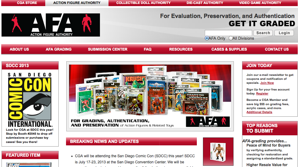 EL DRAGON DORADO AFA ACTION FIGURE AUTHORITY ¿ COMO GRADUAR UNA