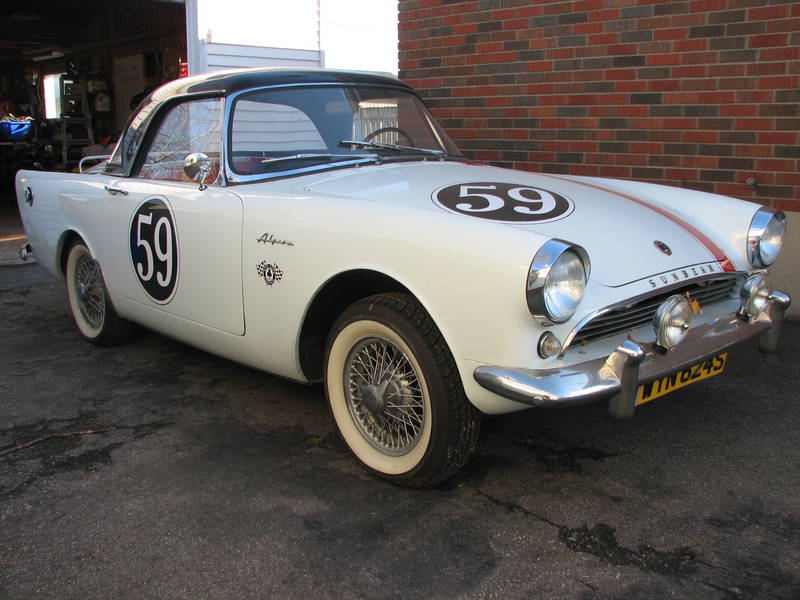 Kijunkers 1963 Sunbeam Alpine
