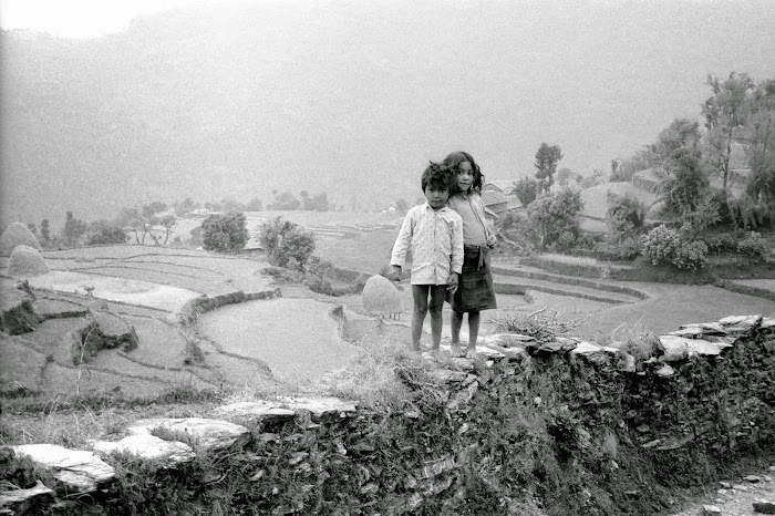 Népal, Pokhara, Annapurna, Dhampus, Phedi, © L. Gigout, 1990