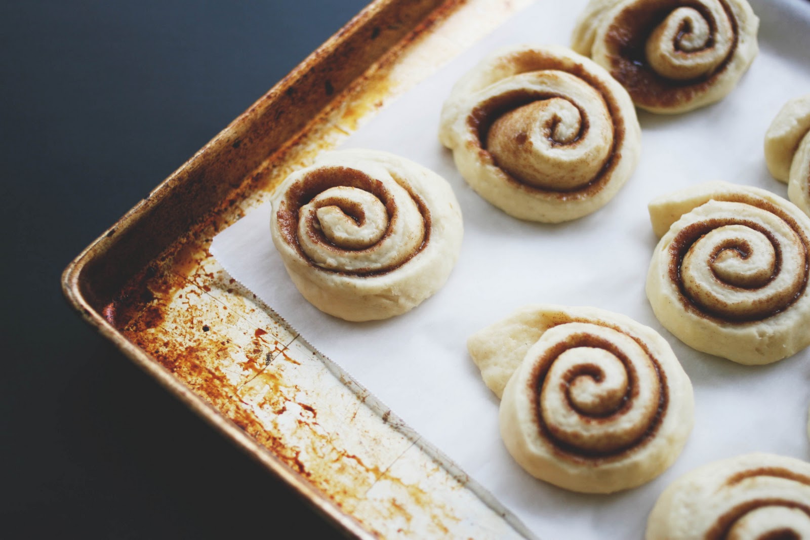 Unedeux senses Sour Cream Cinnamon Rolls