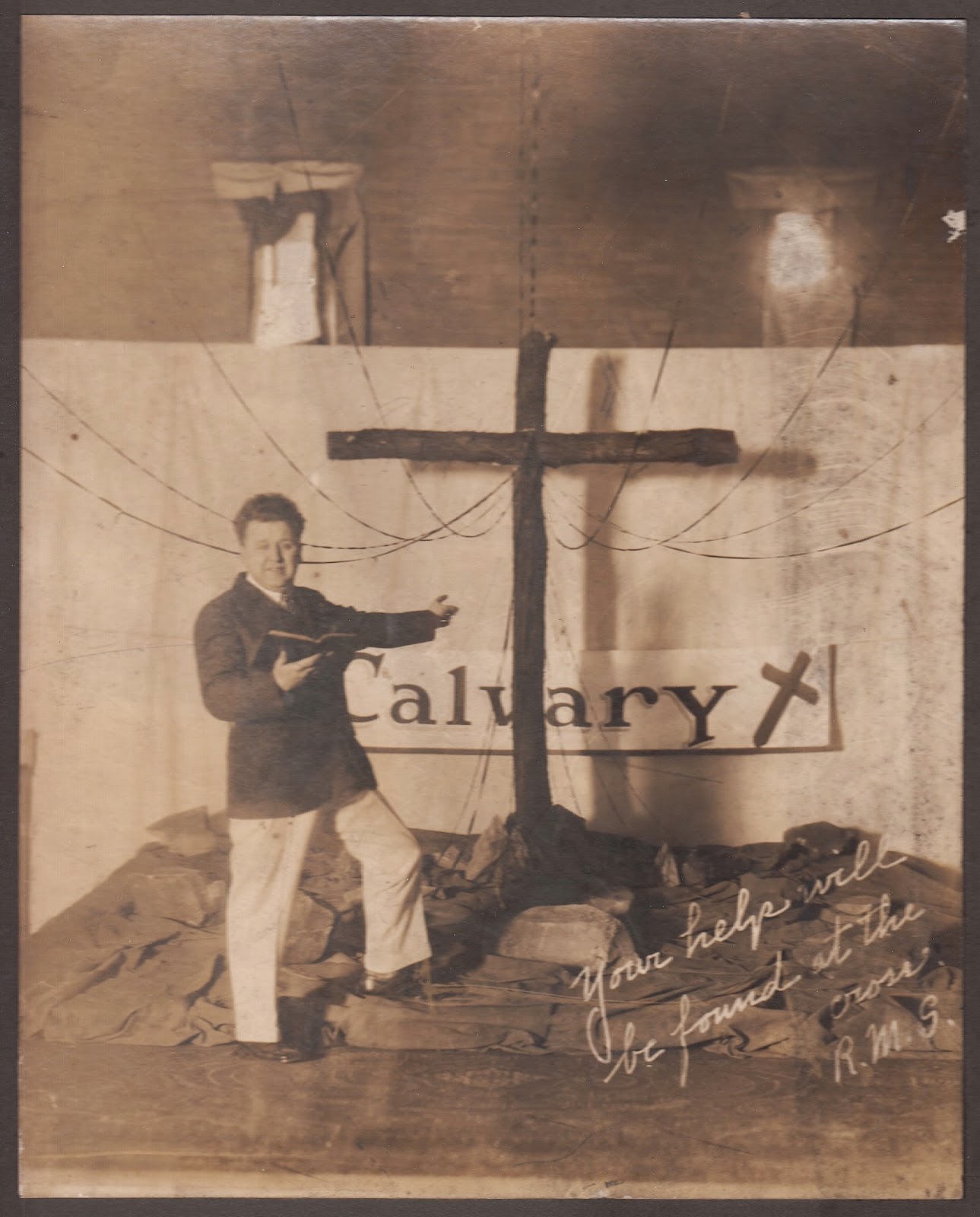 old time religion by Jim Linderman old time religion Your Help Will Be