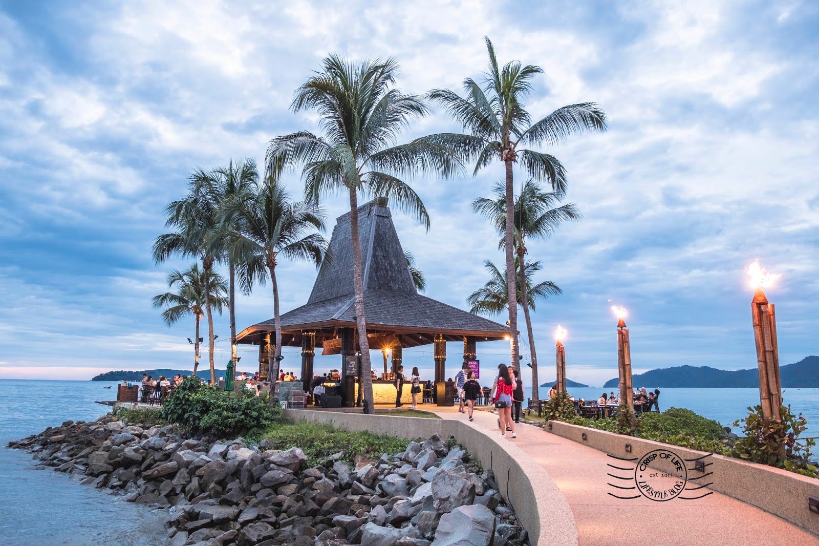 Best Sunset View at Kota Kinabalu @ Sunset Bar, Shangri-La's Tanjung Aru Resort & Spa, Kota Kinabalu, Sabah
