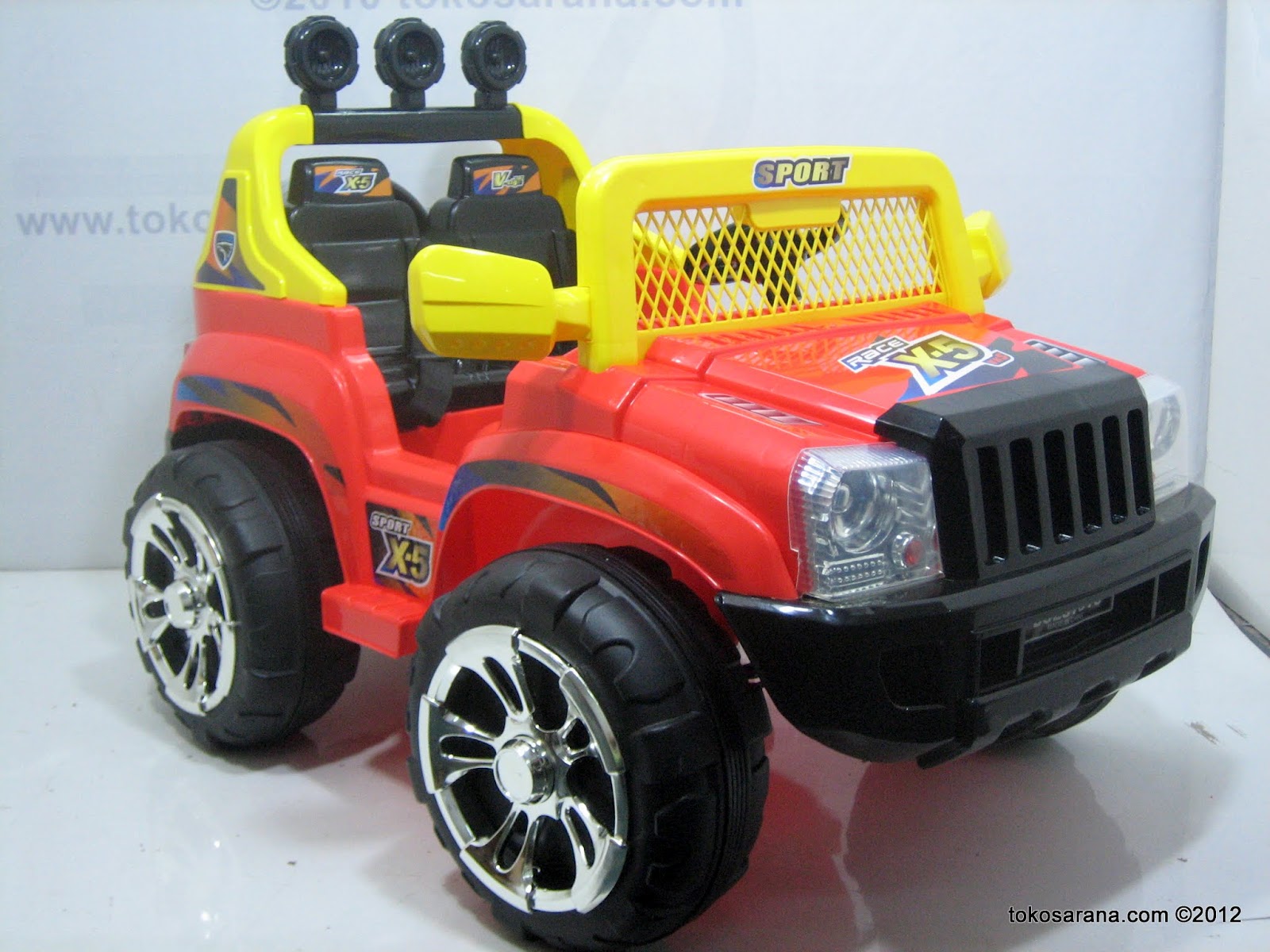 Mobil Mainan Aki Doestoys Jeep X 5