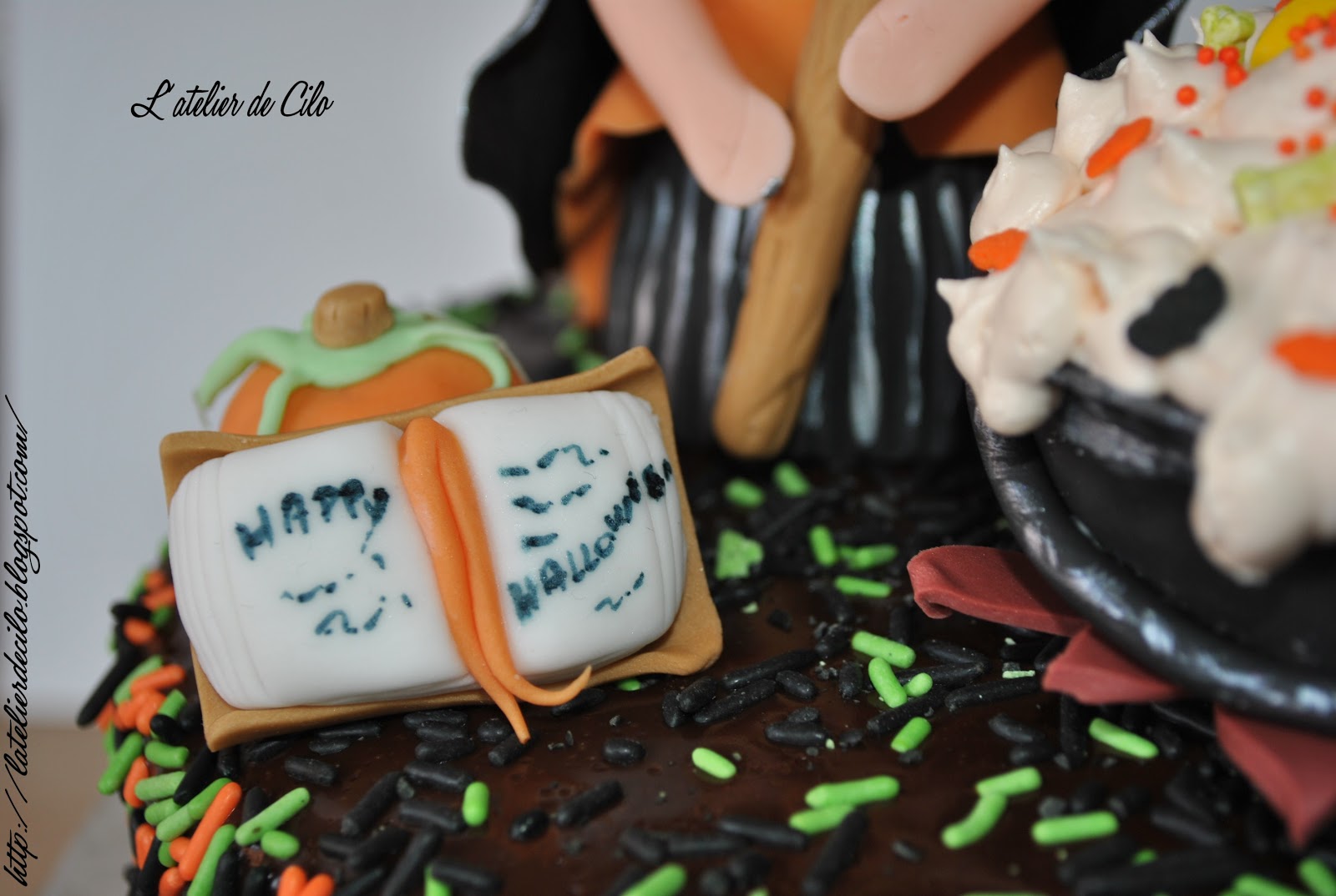 5 Décors Fantôme Et Citrouille - Sucre Pour L'anniversaire De Votre Enfant