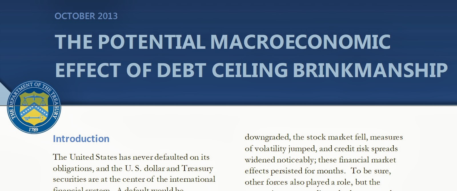 Main Street With The Abc S Peter Ryan Us Treasury Warns Debt
