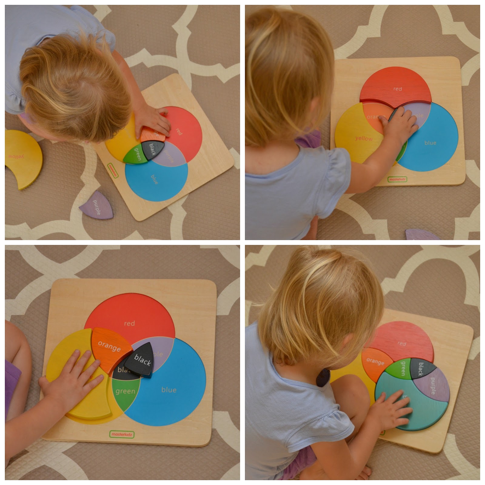 Play-Doh, how to mix colors 