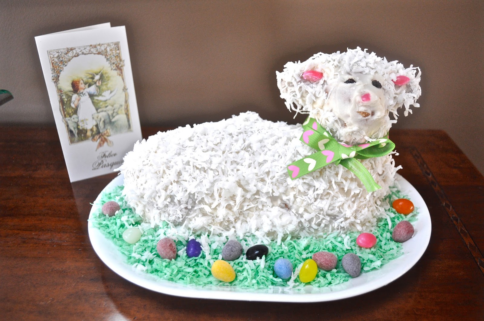 Chocolate "Lamb" Cake Ciao Chow Linda