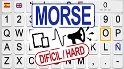 Morse code virtual machine keyboard HARD