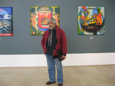 CAM en exposición de la pintora chilena Bruna Truffa en Galería Patricia Ready. (Santiago de Chile-