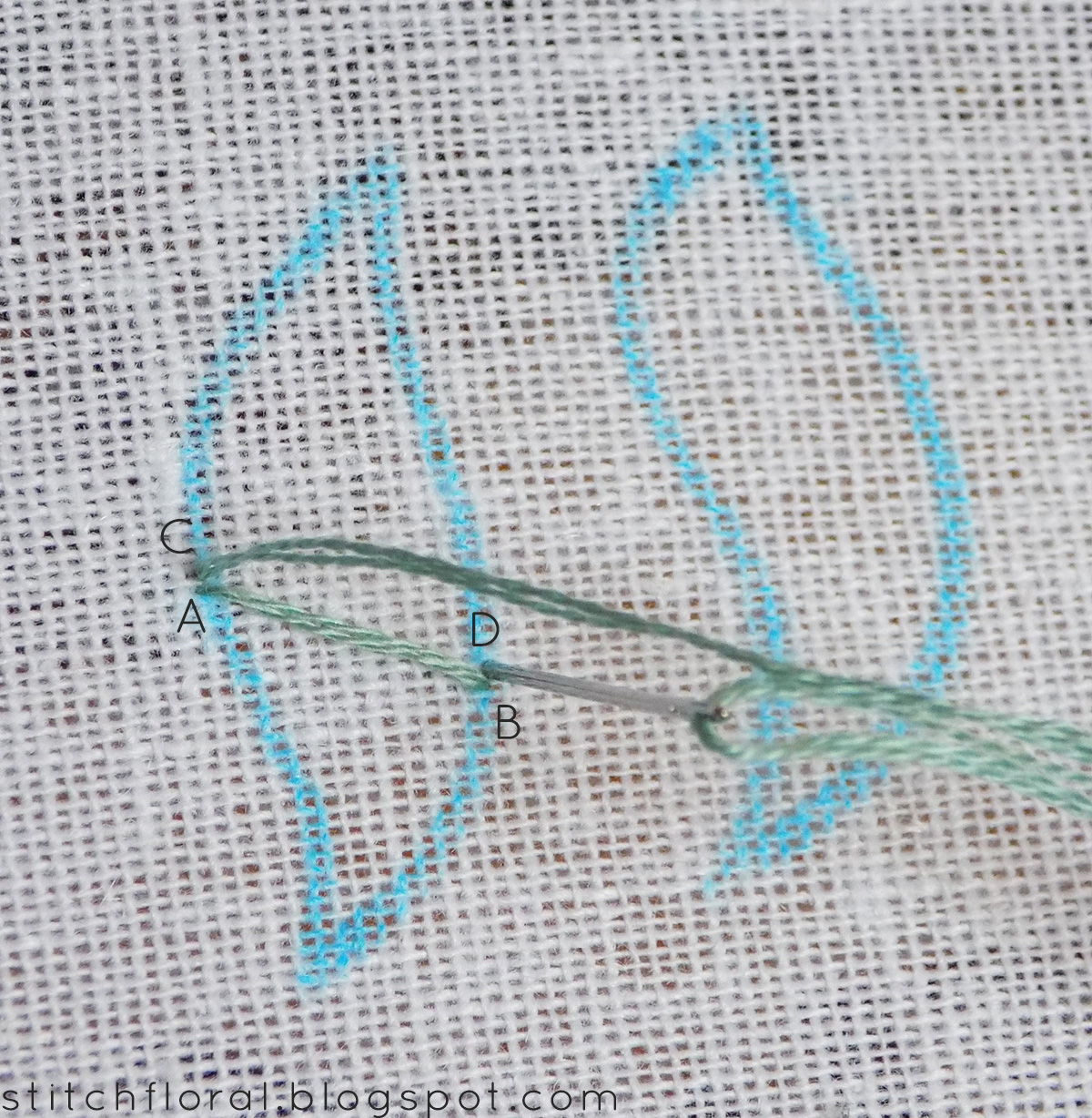 The classics of hand embroidery satin stitch Stitch Floral