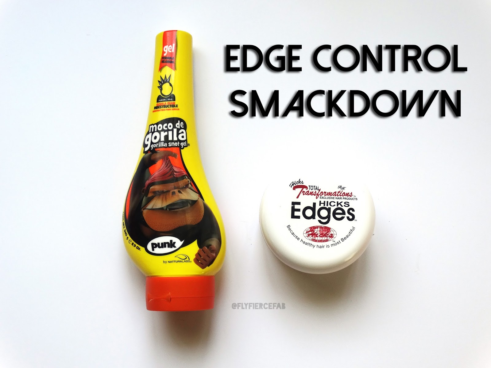 Edge Control Smackdown Gorilla Snot Gel Vs Hicks Total