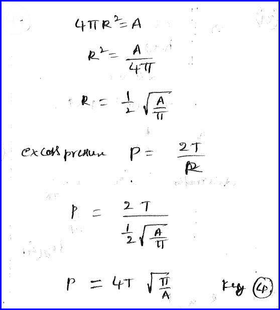 Surface Tension Problems with Solutions Two IIT JEE and NEET Physics
