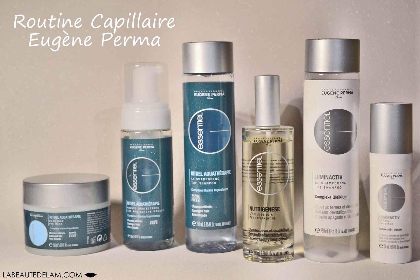 Ma routine capillaire Eugène Perma (CLOS concours inside LE RESULTAT)
