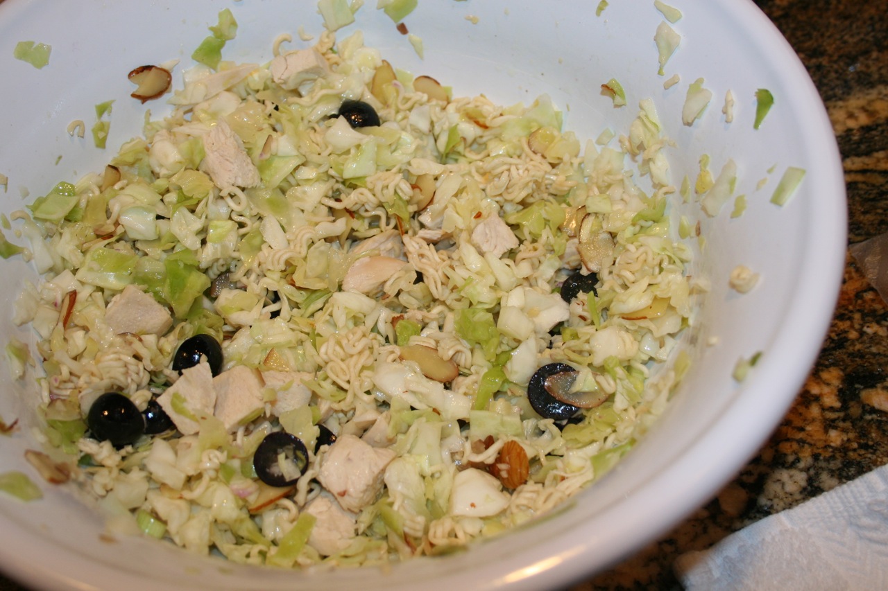 Pam's Kitchen Ramen Cabbage Salad
