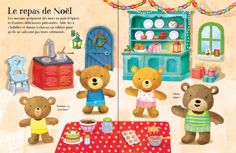 Les Oursons Qui Ont Sauvé Noel El cantou des Lectures and Lifestyle: J'habille les oursons pour Noël