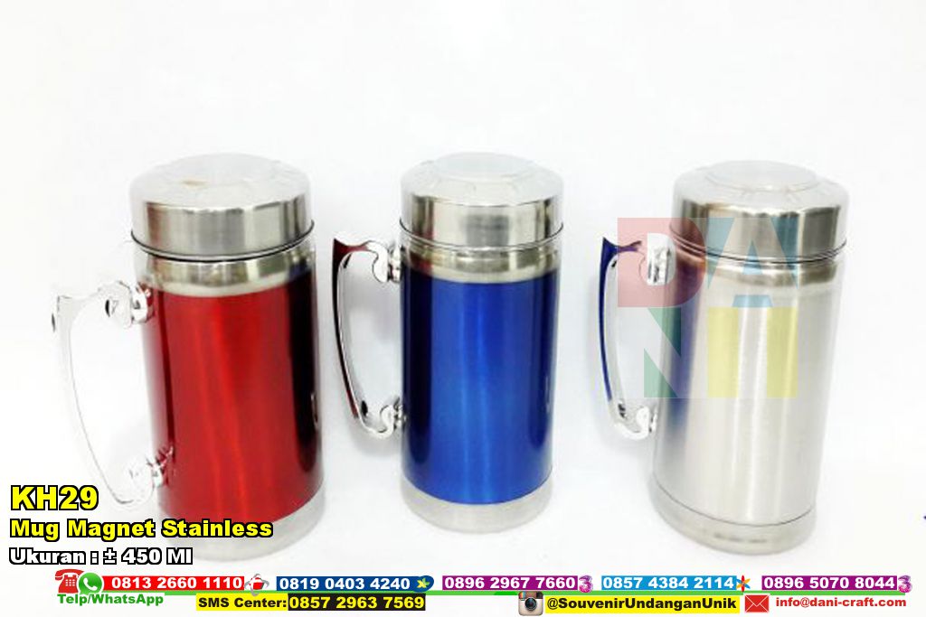 Mug Stainless Souvenir Pernikahan