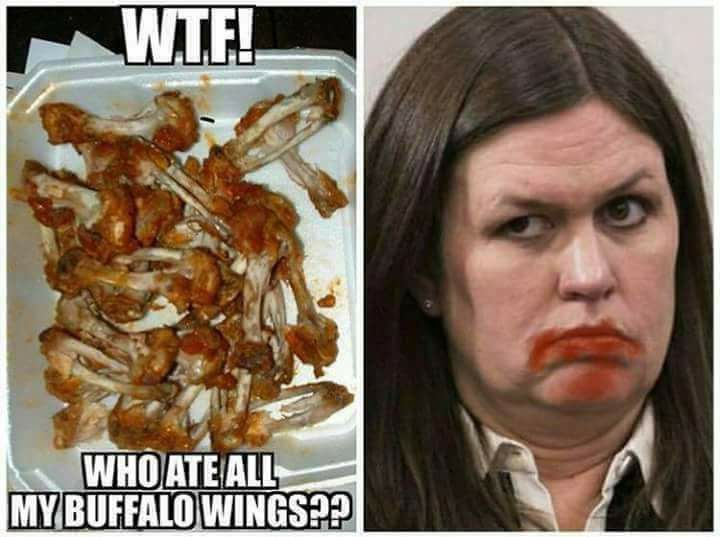 "Who ate MY Buffalo Wings?" 
