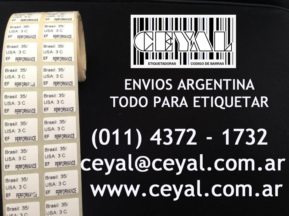 Capital Federal ribbon resina doble zebra Ingeniero Maschwitz argentina