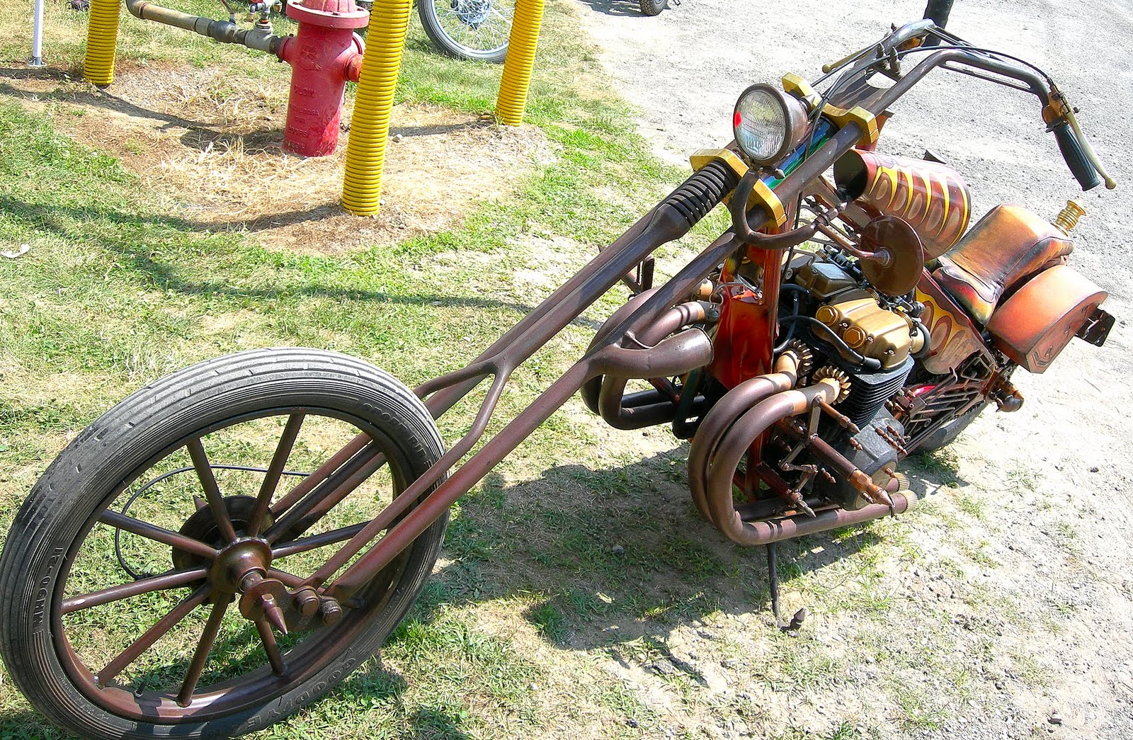Why? Trash reCYCLErs: Ron Finch Honda Chopper Wauseon 2010