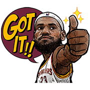 LINE Stickers NBA Active Players Free Download