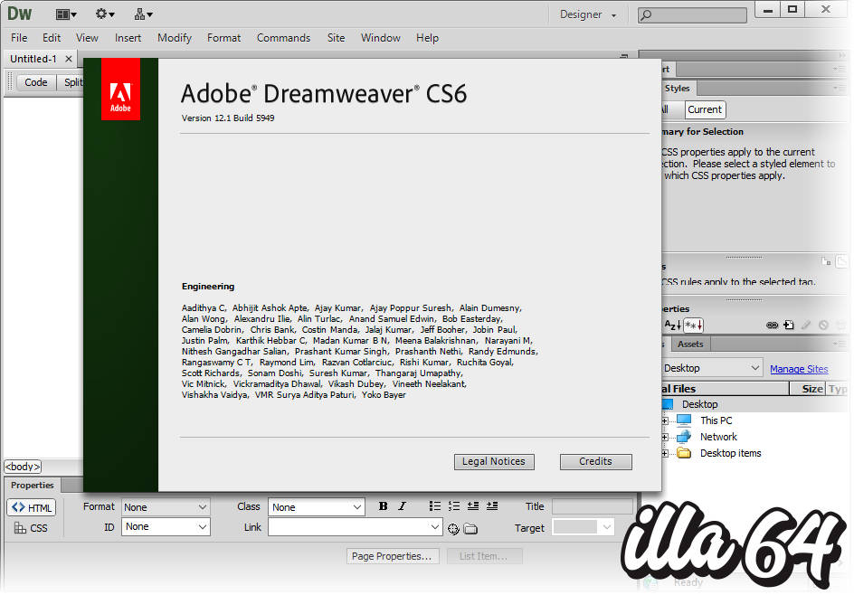 adobe dreamweaver cs6 free download for windows 7 64 bit