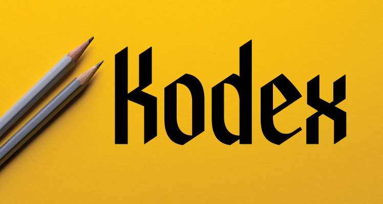 Kodex font free for commercial use Kodex font free preview