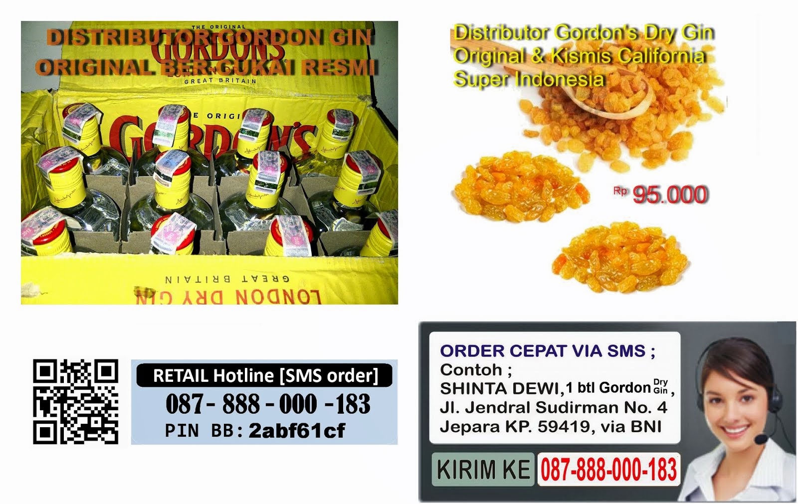 Gordon's Gin GORDON DRY GIN Gin, minuman beralkohol dari hasil