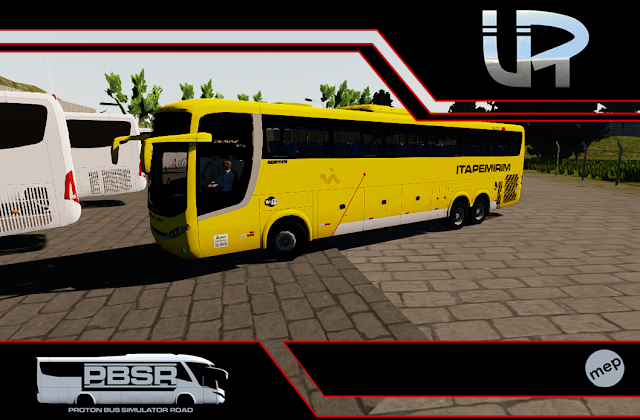 Comil Campione Itapemirim Skin Proton Bus Simulator Road - Comil Campione MB 0500 RSD Viação Itapemirim