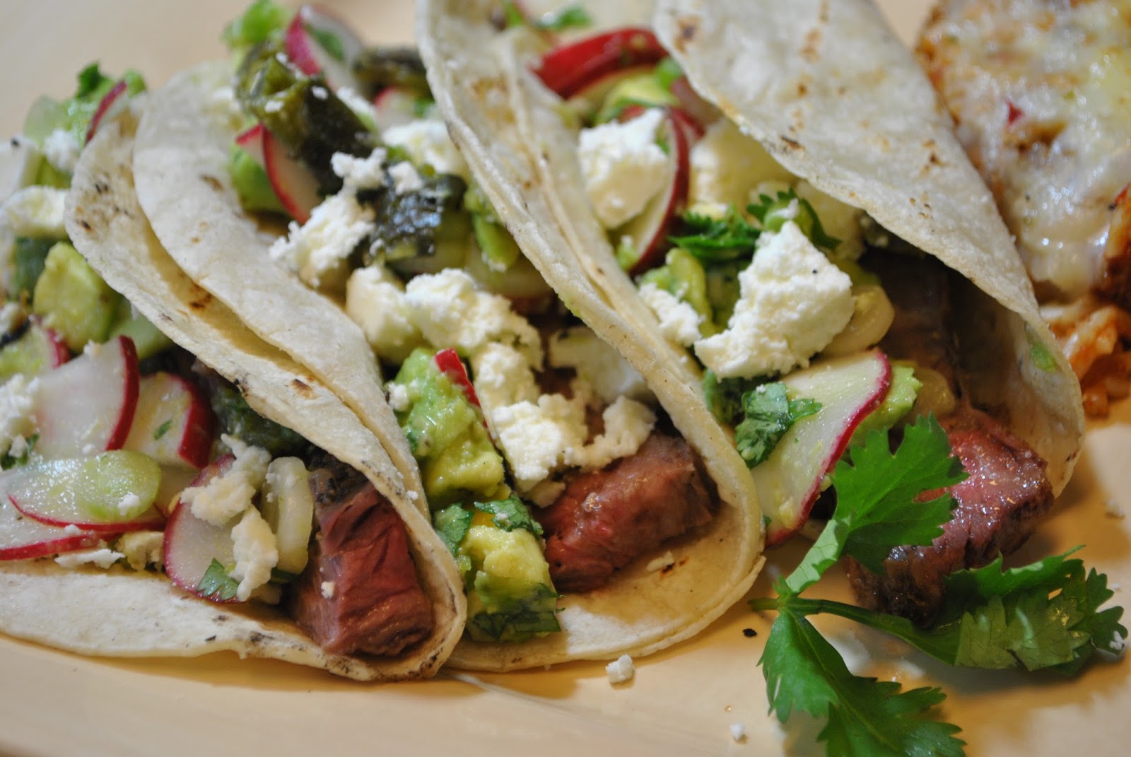 Bradt Family Recipes Street Steak Tacos with CilantroRadish Salsa