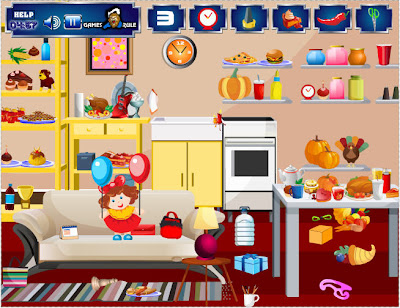 Thanksgiving - Hidden Objects flash game