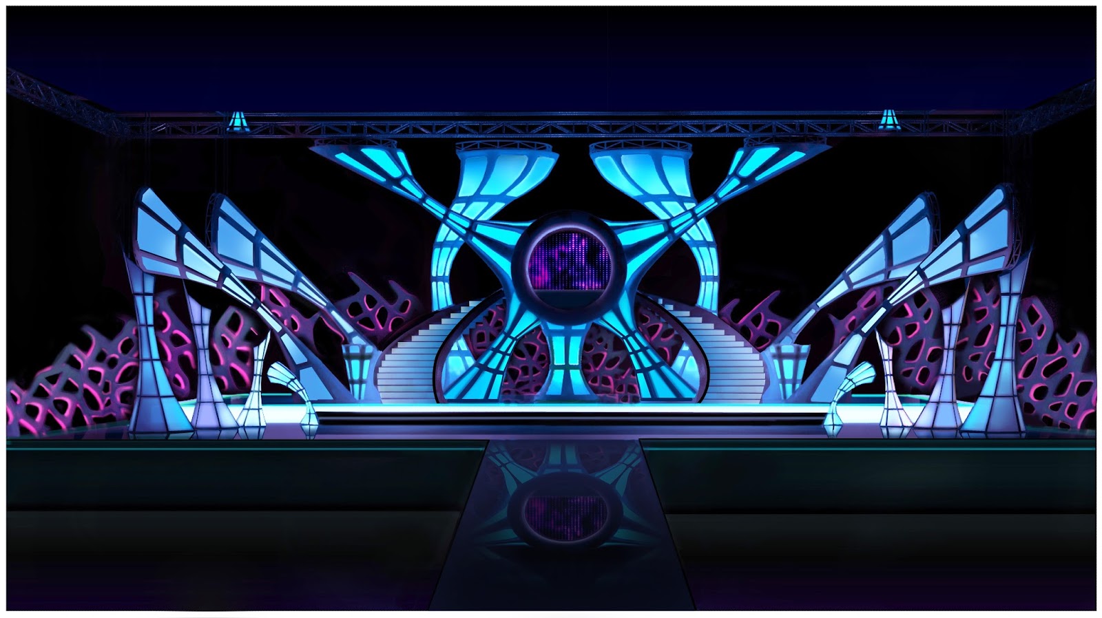event stage decoration pictures