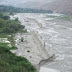 Río Chicama destruye cultivos de un caserío