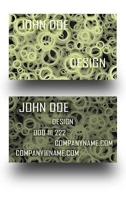 diseño de tarjeta de presentación