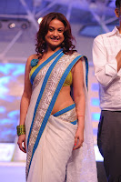 Bollywood and Tollywood acress Sonia agarwal hot at Southspin Awards Function Stills, sizzling in saree, bally show,