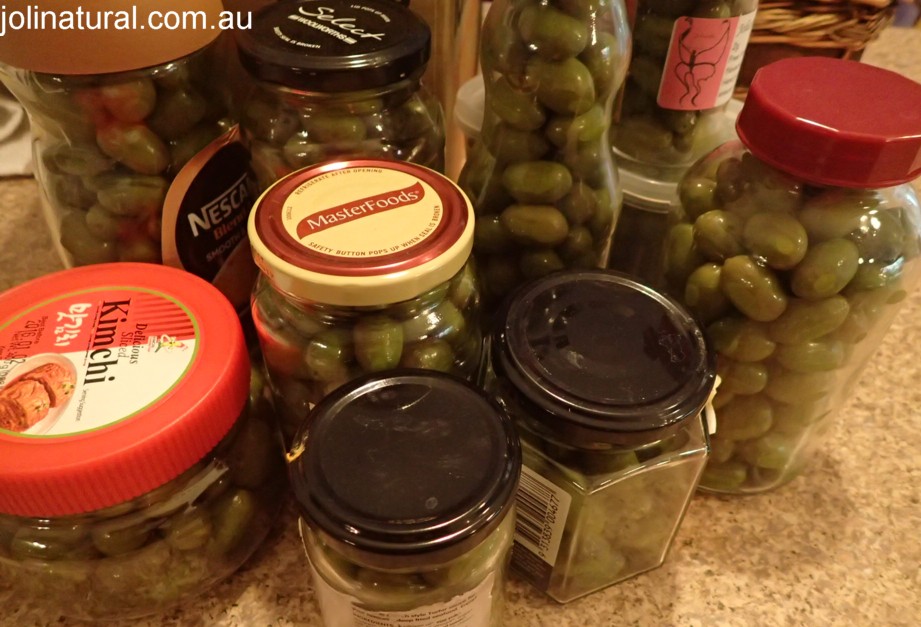 Joli Natural Skin Care: Pickled olives in marinade [how to]