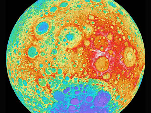 MAP OF MOON FROM NASA WEBSITE
