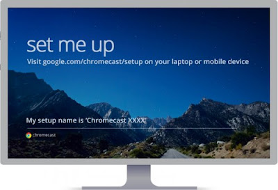 Chromecast Setup Home Screen Chromecast Setup Home Screen