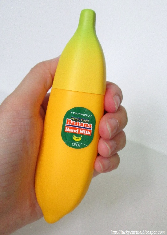 Lucky Citrine Tony Moly Magic Food Banana Hand Milk