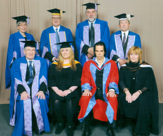 Julie Howell and Nick Cave at University of Brighton