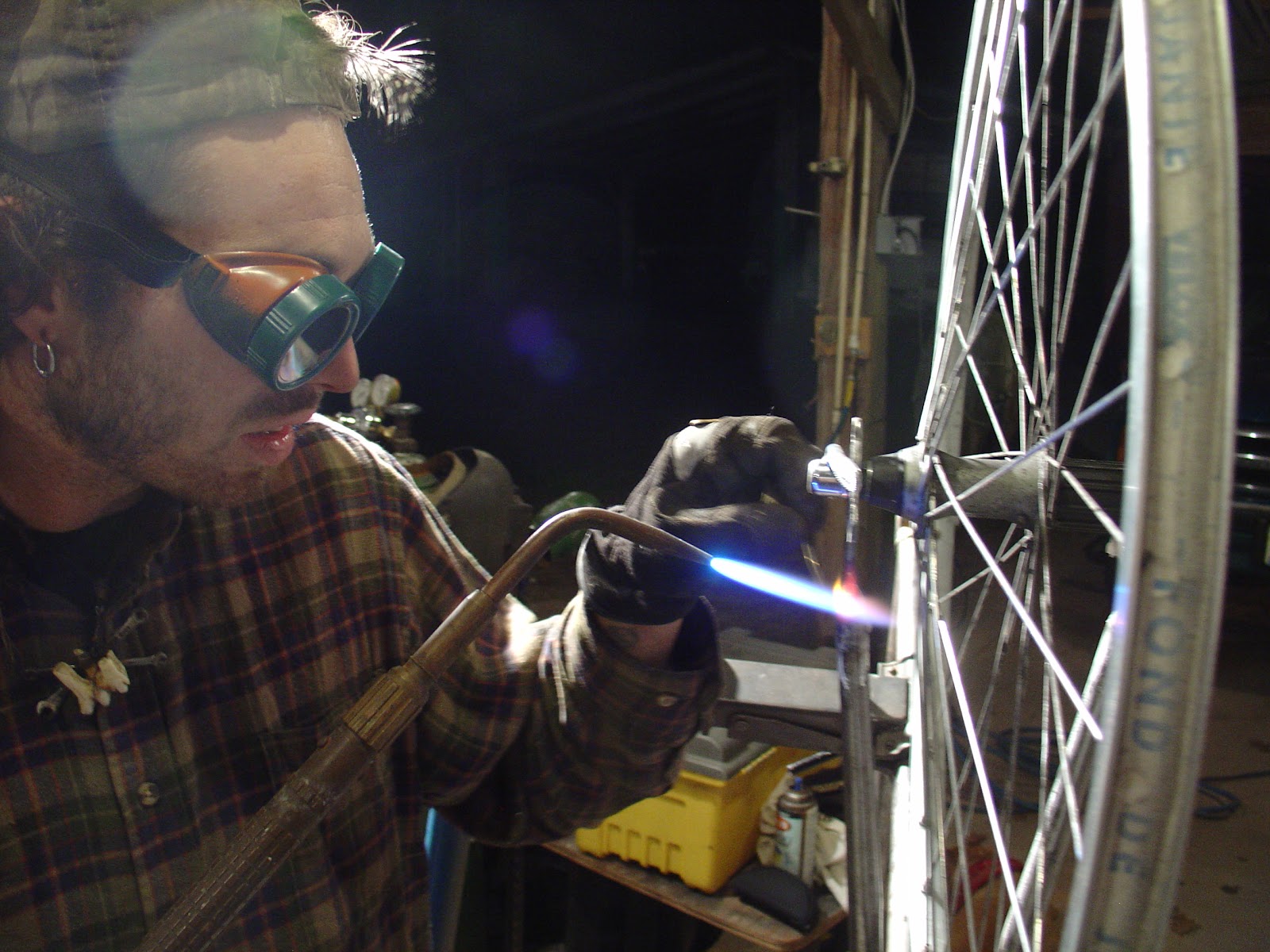 Black Ship Cycles: Roody's Lugged Frame: Part 2 - Brazing the Tubes