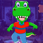 Games4King Funny Crocodile Rescue Walkthrough