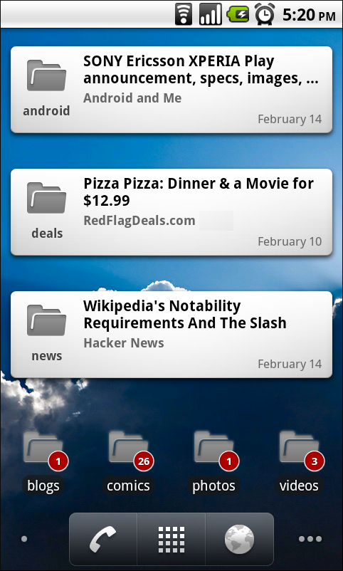 Google Reader App for Android Updated ~ Latest Mobile News ...