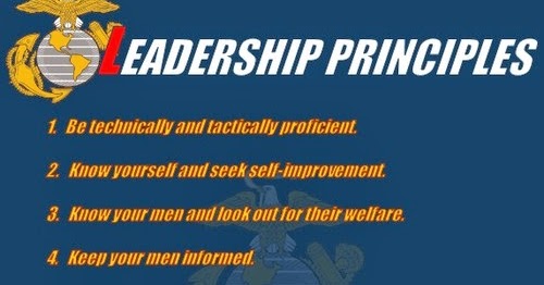 The Marine Corps Philosophy Of Leadership Is Based Upon Developing Lead: The MARINE Way : The Marine Corps Leadership Principles